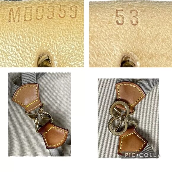 Louis Vuitton Monogram 21" Canvas Satellite 53 Soft Suitcase Leather LV Travel - Picture 9 of 16